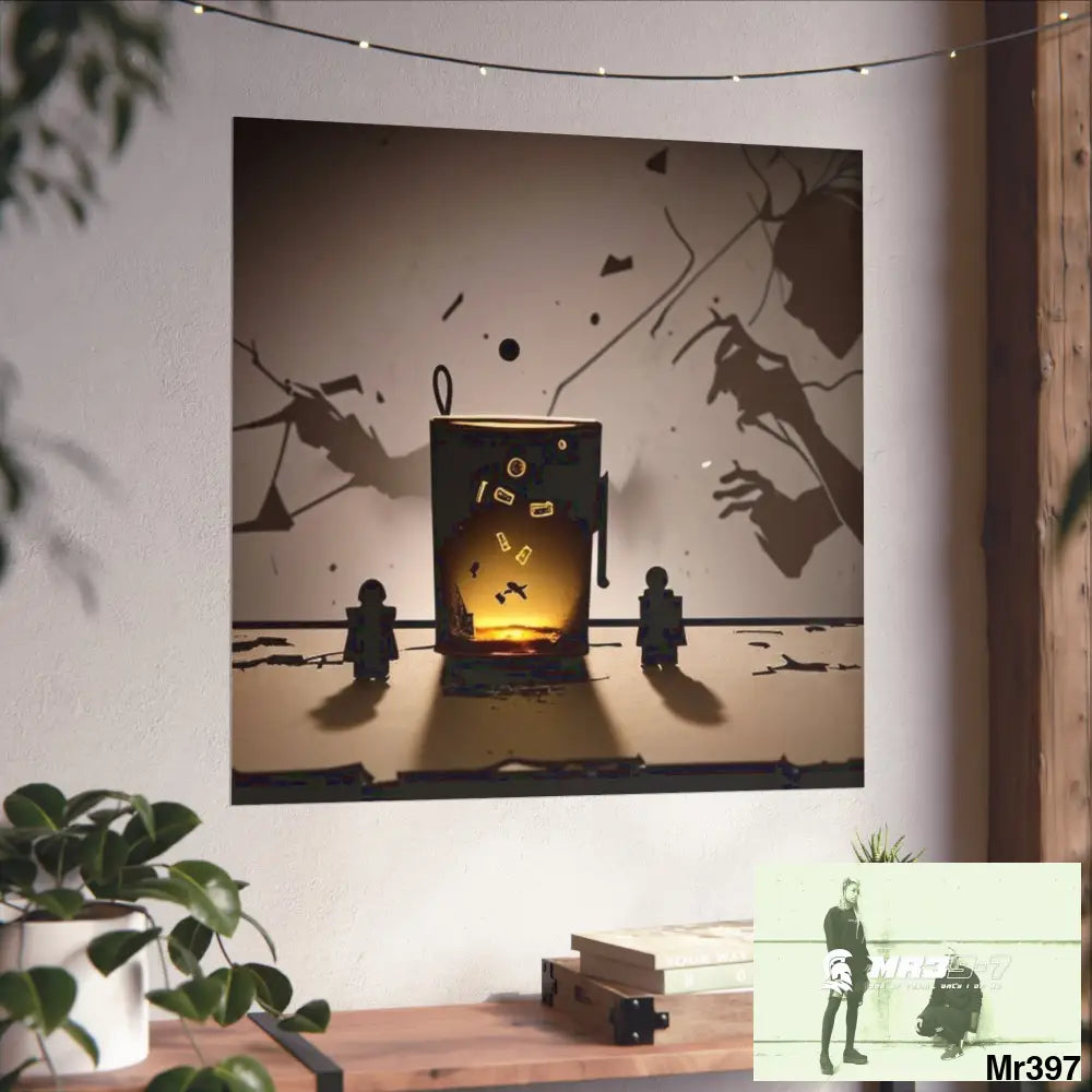 Banksy Style Dahab Gold scene 2 “Breaking the Glasses” no 6 Fine Art Posters Poster