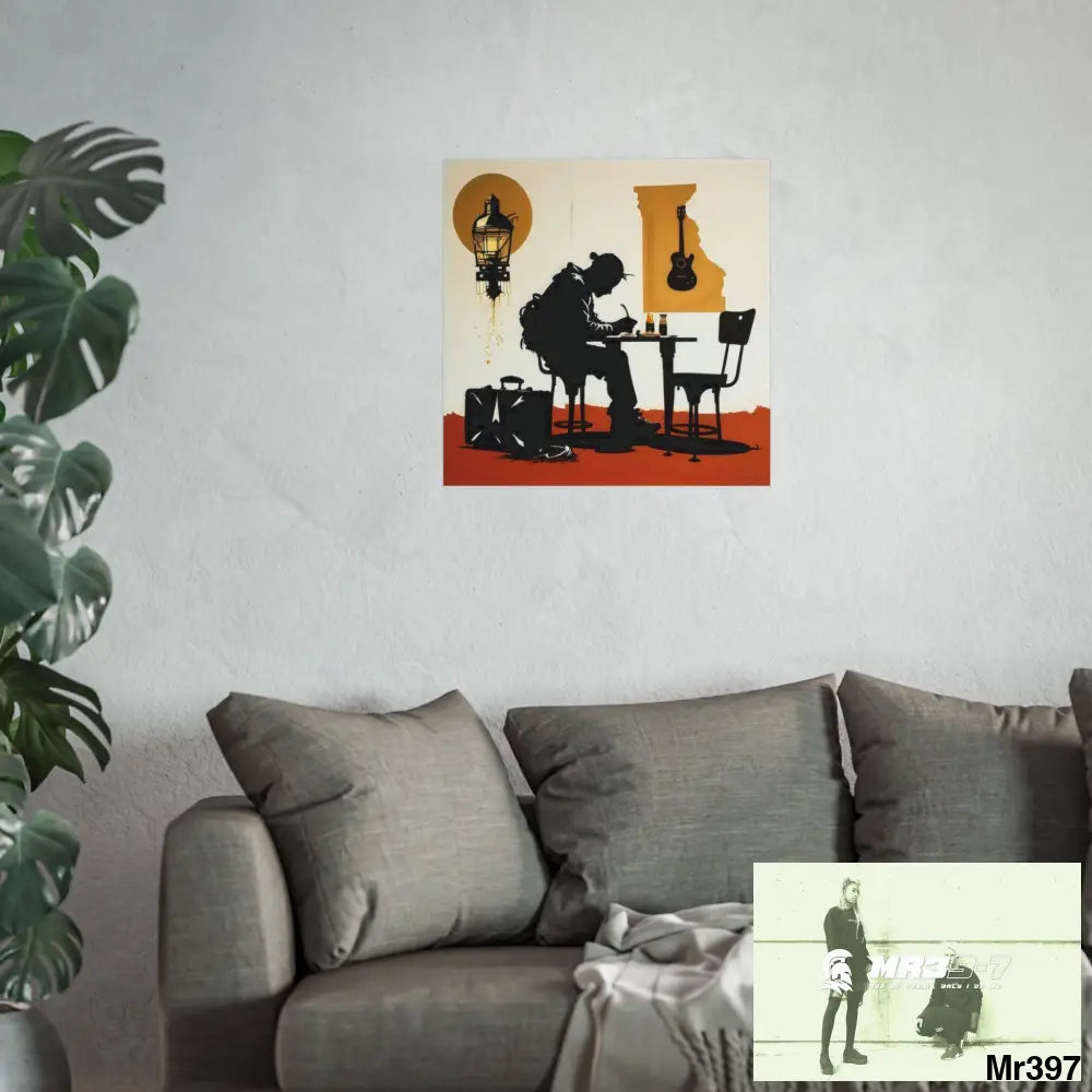 Banksy Style DAHAB GOLD SCENE 8 “The Suitcase The Saws The Rope The Goodbye The Break no 2 Fine Art Posters Poster