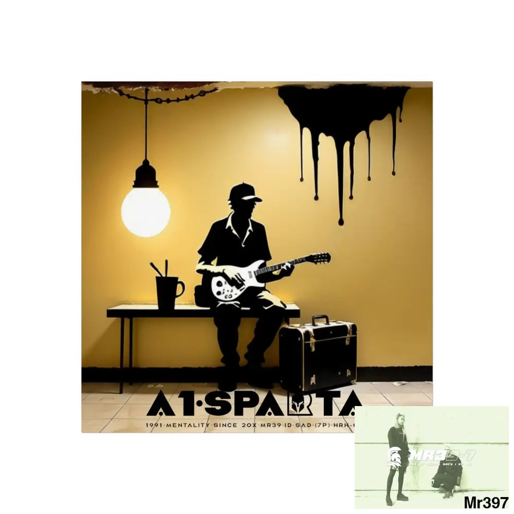 Banksy Style DAHAB GOLD SCENE 8 “The Suitcase The Saws The Rope The Goodbye The Break no 5 Fine Art Posters 30″ x 30″