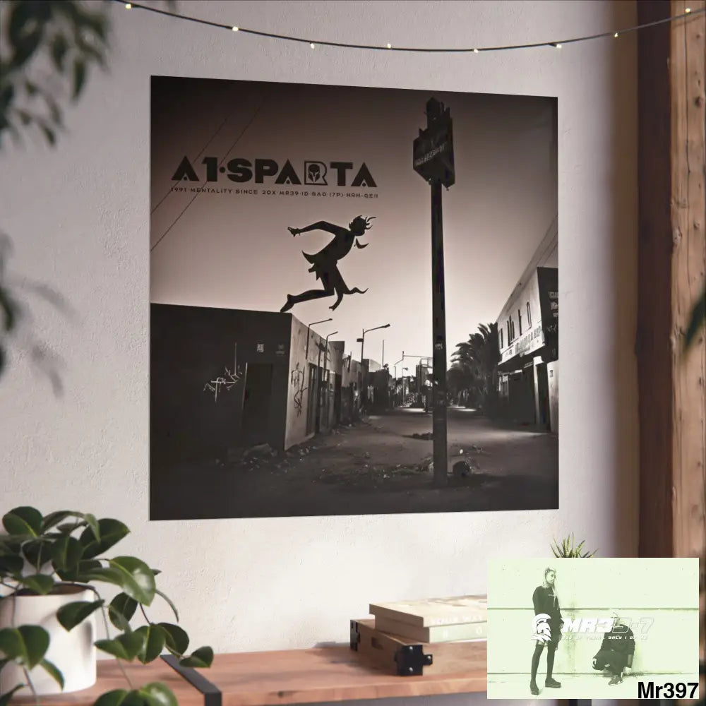 Banksy Style DAHAB GOLD SCENE 9“THE BREAK → THE HIGH MAST → THE JUMP → THE POLICE STATION ROOF”no 2 Fine Art Posters