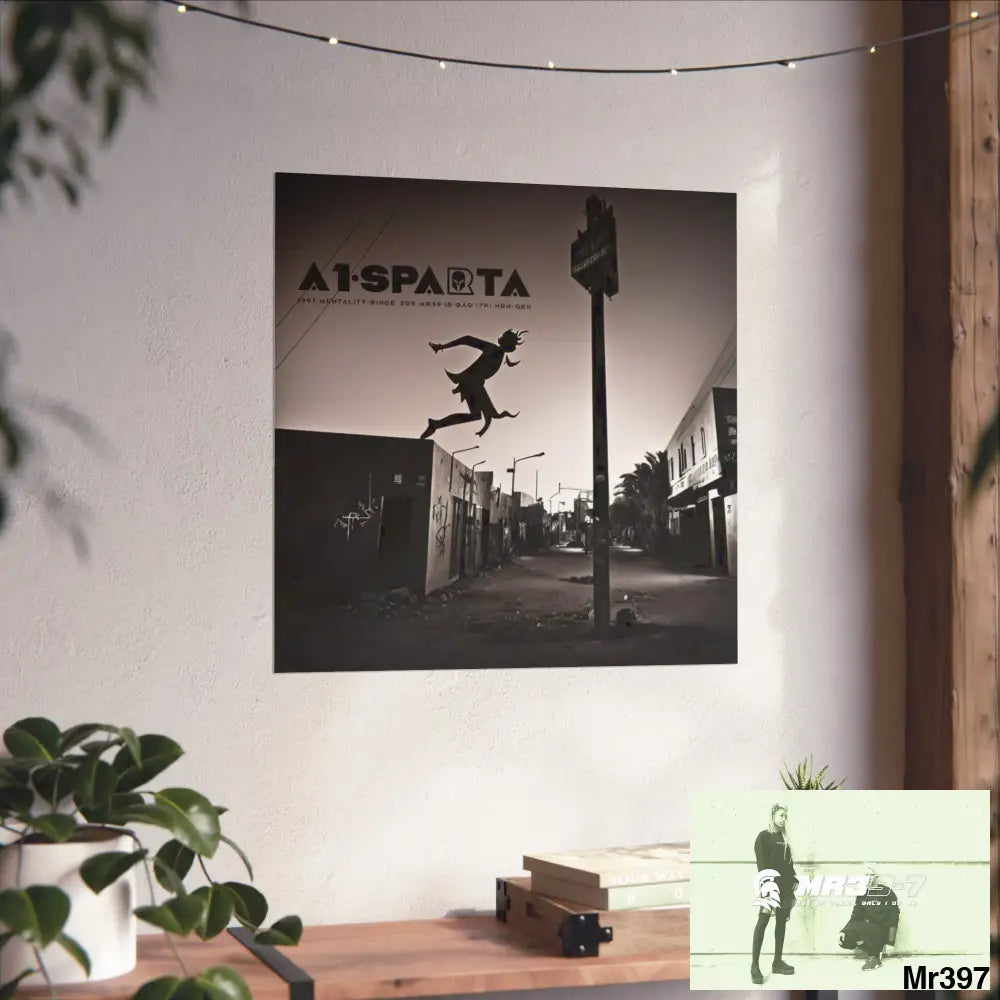 Banksy Style DAHAB GOLD SCENE 9“THE BREAK → THE HIGH MAST → THE JUMP → THE POLICE STATION ROOF”no 2 Fine Art Posters