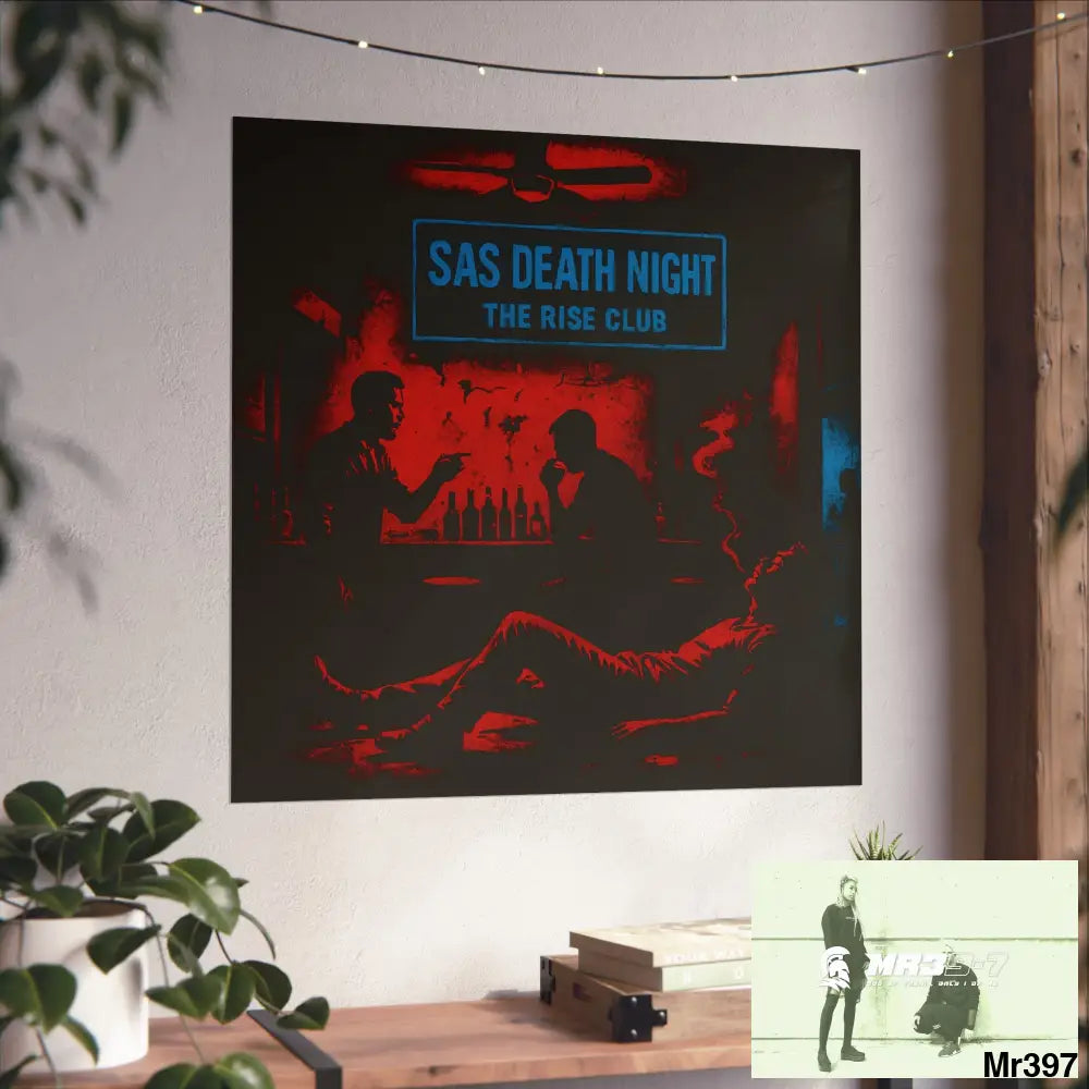 Banksy Style Death night Khao Lak Dec 04 1st SAS Link no 10 Fine Art Posters Poster