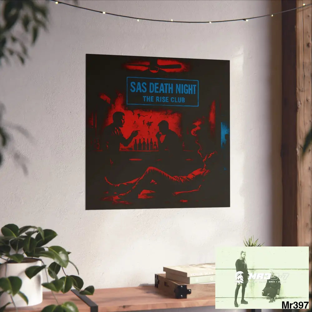 Banksy Style Death night Khao Lak Dec 04 1st SAS Link no 10 Fine Art Posters Poster