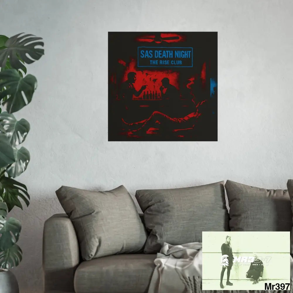 Banksy Style Death night Khao Lak Dec 04 1st SAS Link no 10 Fine Art Posters Poster