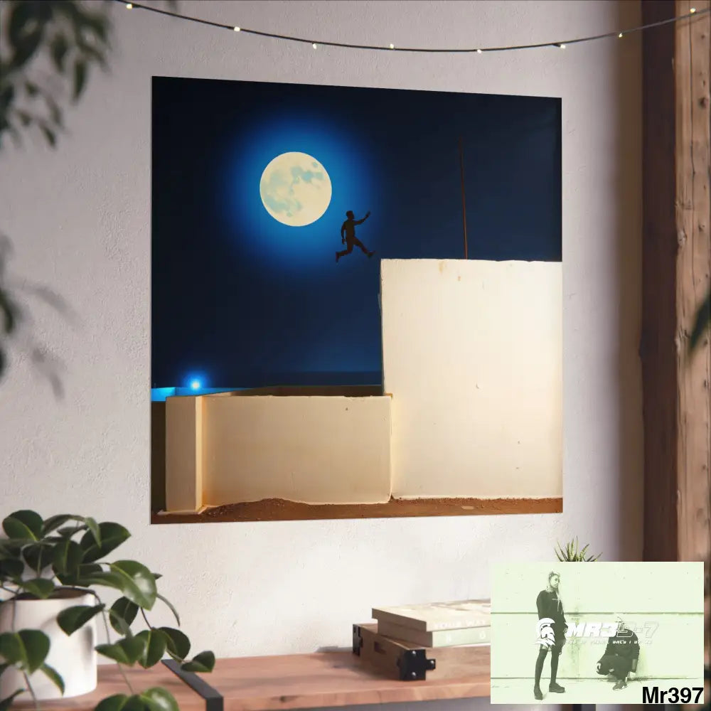 Banksy Style Escape - Break the cycle of death Dahab Egypt no 2 Fine Art Posters Poster