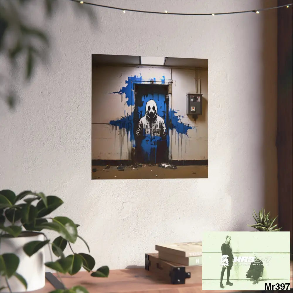 Banksy Style Escape from Hergest Assassination fail Nov -Dec 2013 no 1 Fine Art Posters Poster