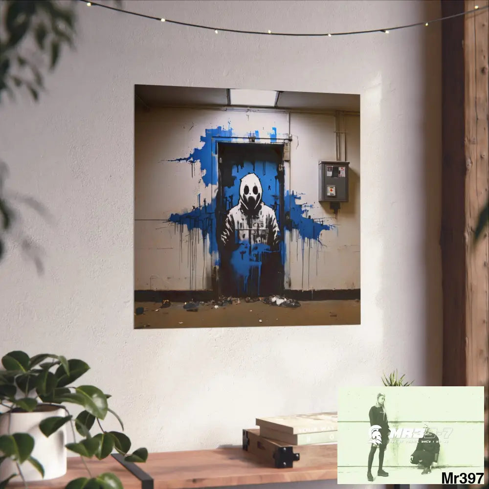 Banksy Style Escape from Hergest Assassination fail Nov -Dec 2013 no 1 Fine Art Posters Poster