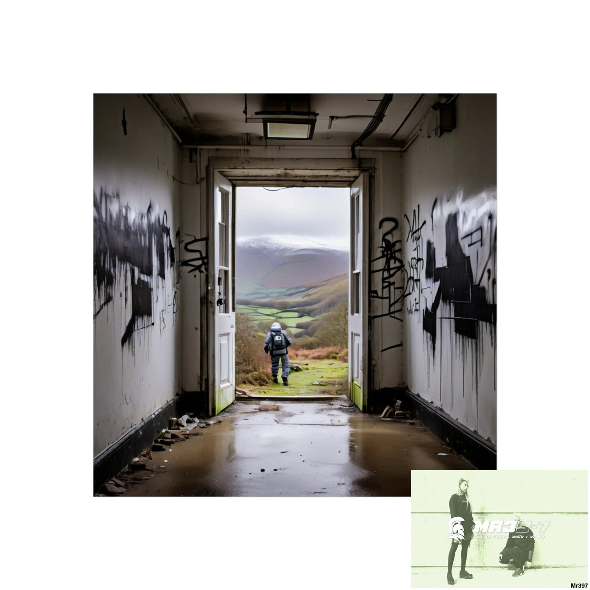 Banksy Style Escape from Hergest Assassination fail Nov -Dec 2013 no 10 Fine Art Posters 16″ x 16″ / Matte Poster