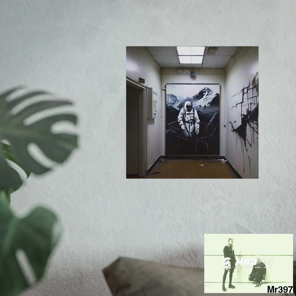 Banksy Style Escape from Hergest Assassination fail Nov -Dec 2013 no 16 Fine Art Posters Poster