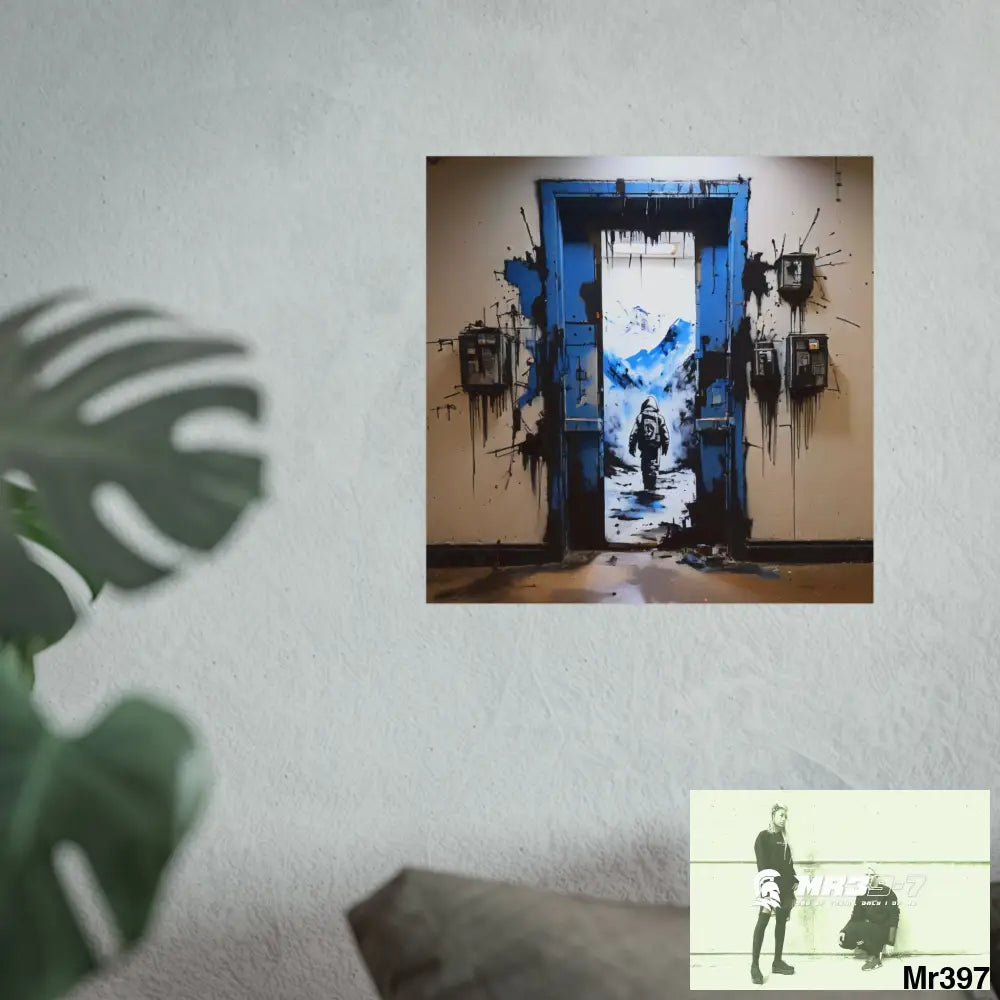 Banksy Style Escape from Hergest Assassination fail Nov -Dec 2013 no 2 Fine Art Posters Poster