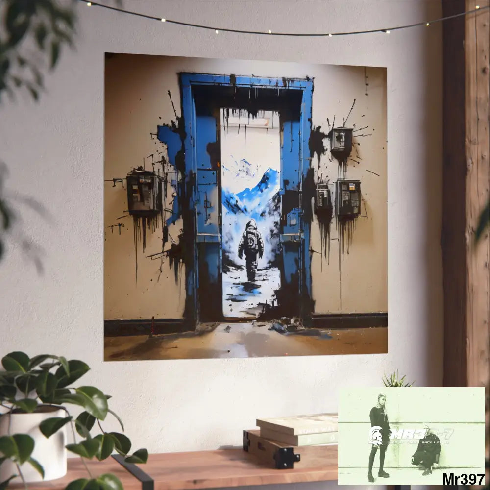 Banksy Style Escape from Hergest Assassination fail Nov -Dec 2013 no 2 Fine Art Posters Poster