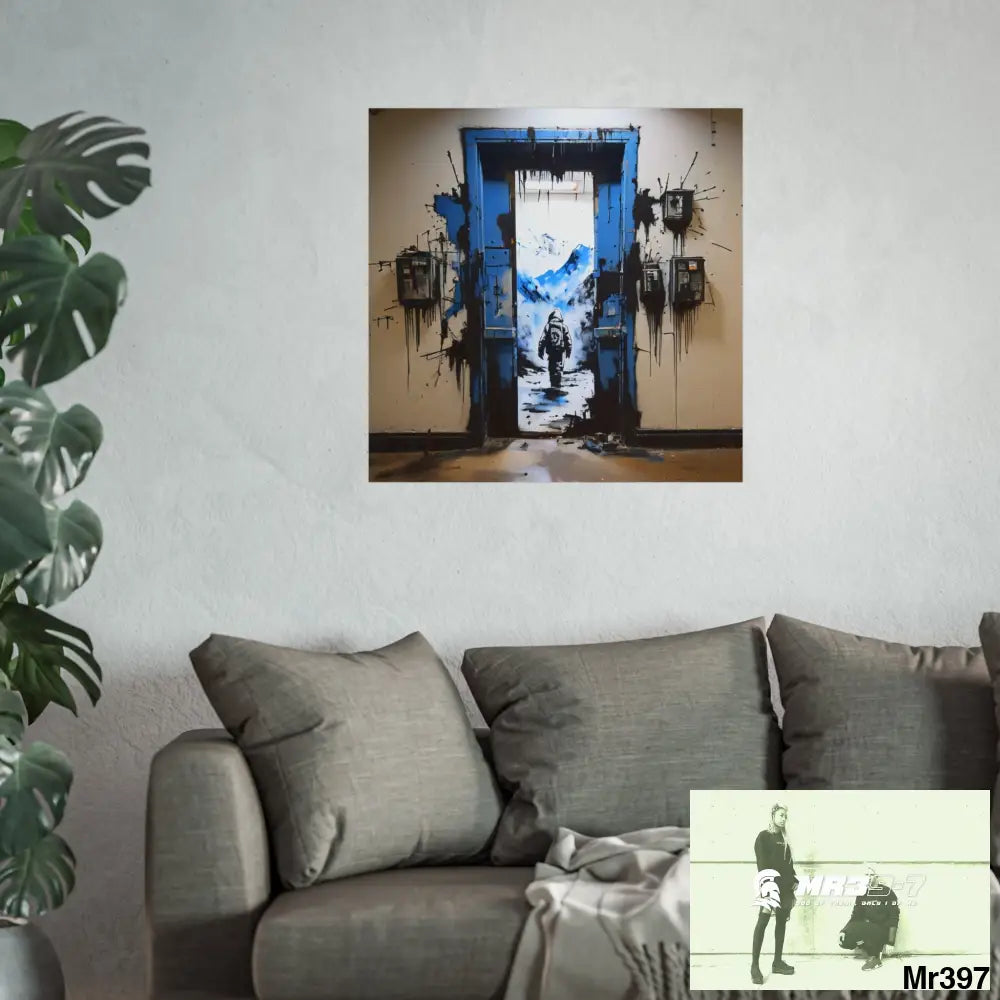 Banksy Style Escape from Hergest Assassination fail Nov -Dec 2013 no 2 Fine Art Posters Poster