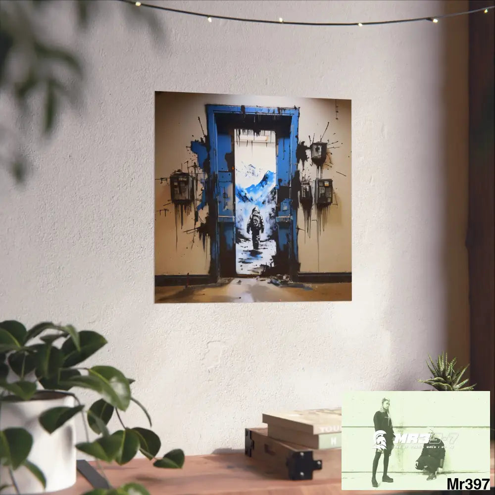 Banksy Style Escape from Hergest Assassination fail Nov -Dec 2013 no 2 Fine Art Posters Poster