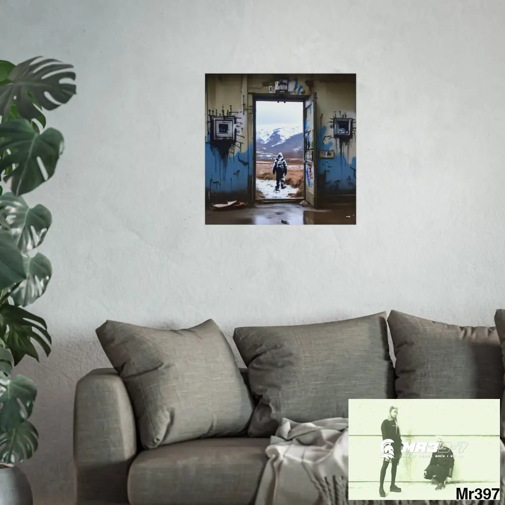 Banksy Style Escape from Hergest Assassination fail Nov -Dec 2013 no 3 Fine Art Posters Poster