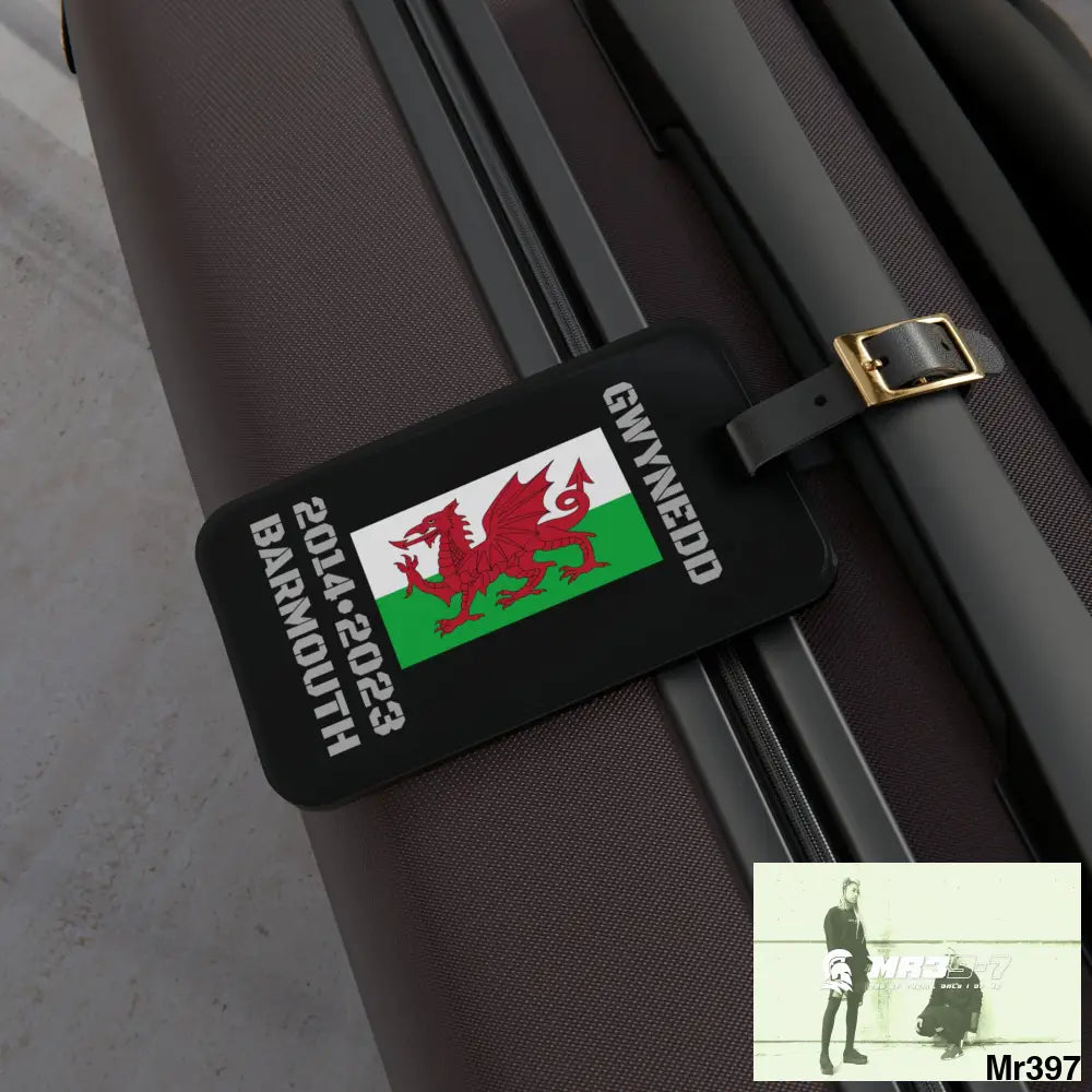 Barmouth Gwynedd MR39-7 Luggage Tag 2.4’’ × 4’’ Accessories