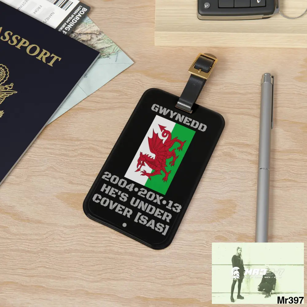 Barmouth Wales 2004• 2010-13 MR39-7 Luggage Tag 2.4’’ × 4’’ Accessories