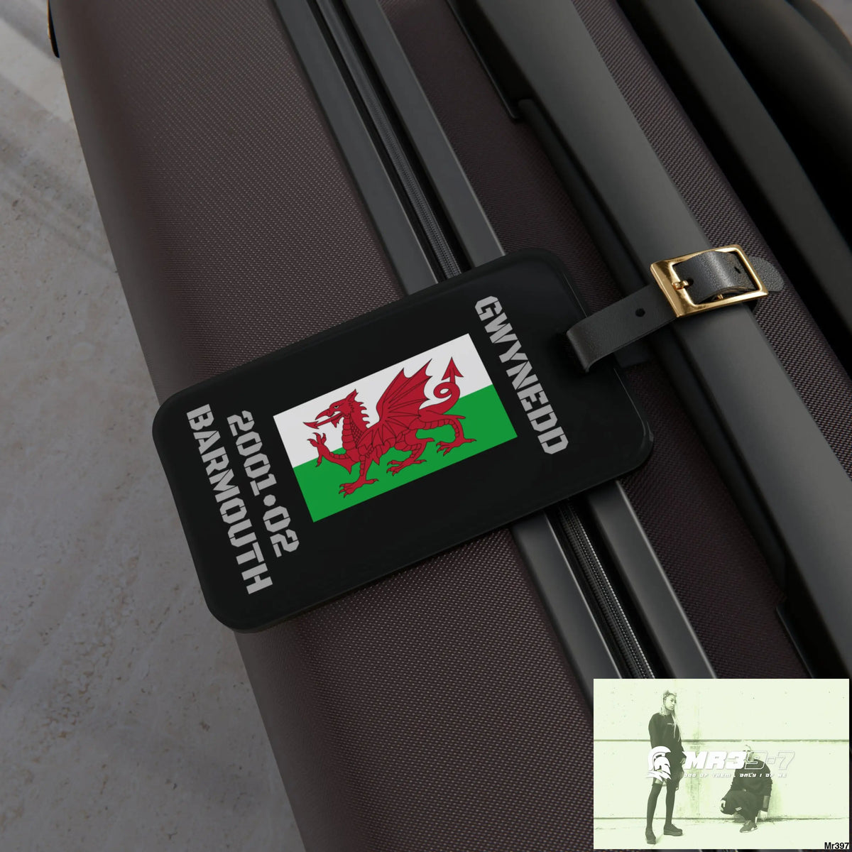 Barmouth Wales MR39-7 Luggage Tag 2.4’’ × 4’’ Accessories