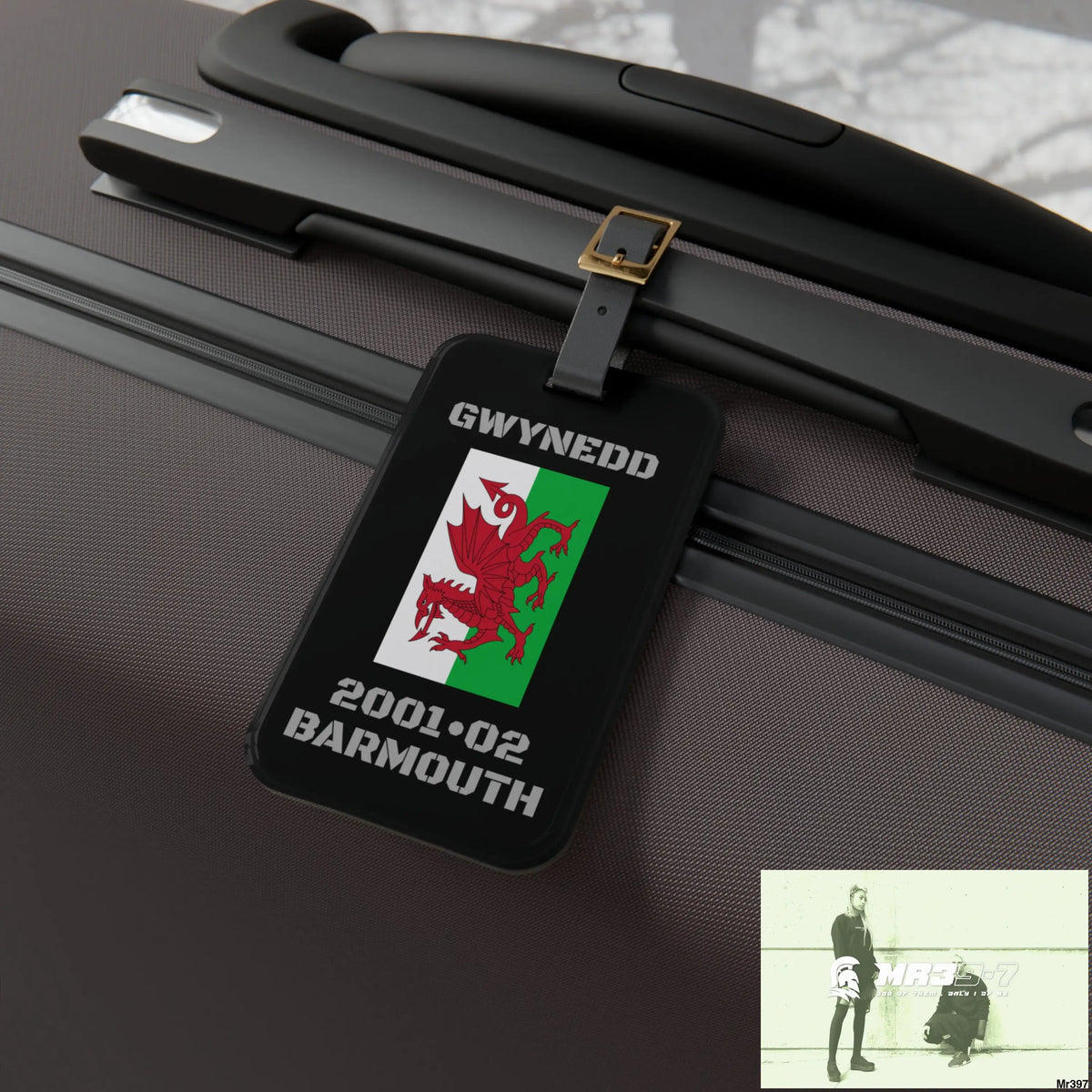 Barmouth Wales MR39-7 Luggage Tag 2.4’’ × 4’’ Accessories