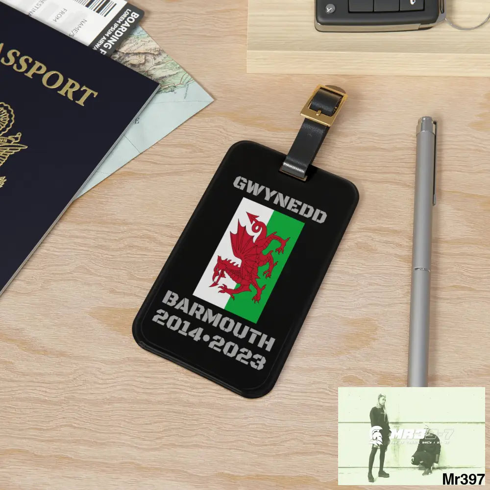 Barmouth Wales MR39-7 Luggage Tag 2.4’’ × 4’’ Accessories