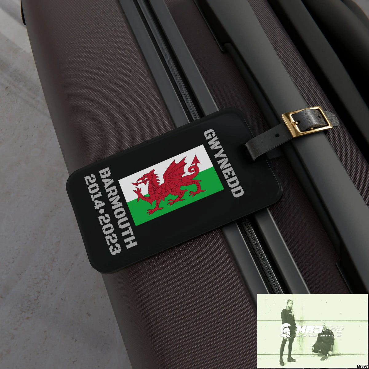 Barmouth Wales MR39-7 Luggage Tag 2.4’’ × 4’’ Accessories