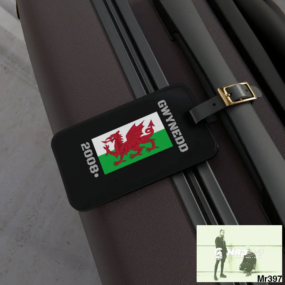 Barmouth Wales MR39-7Luggage Tag 2.4’’ × 4’’ Accessories