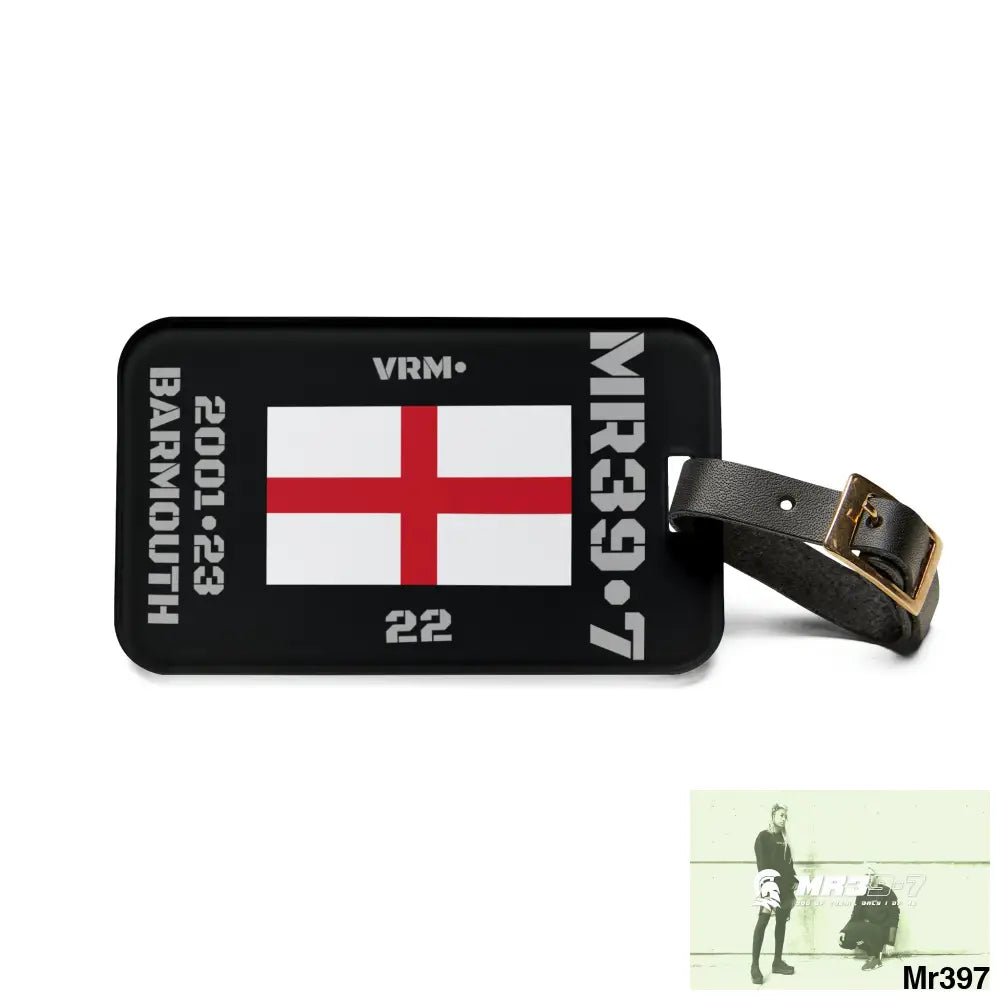 Barmouth Wales - Psycology Mr39-7 2001•23 Luggage Tag 2.4’’ × 4’’ Accessories