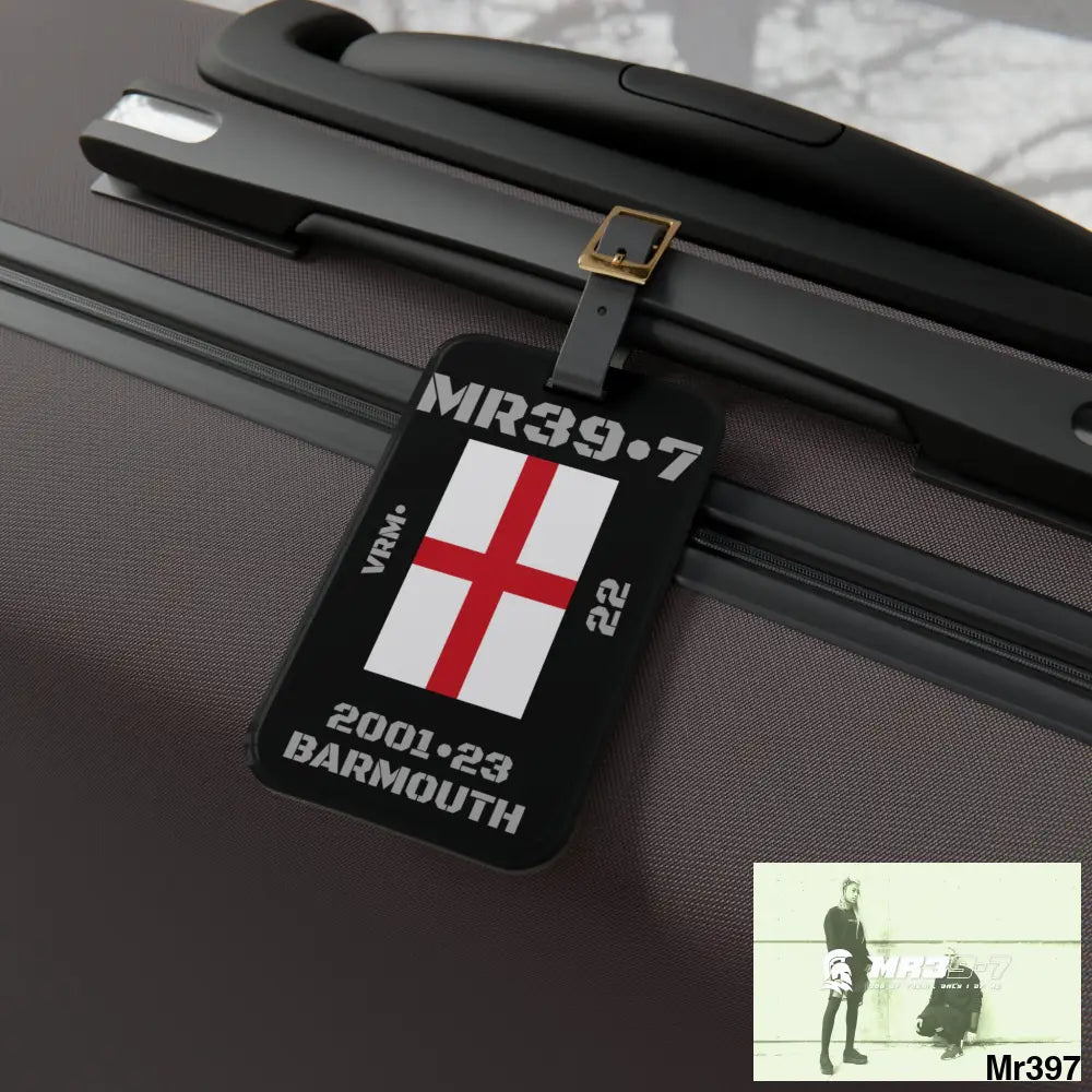 Barmouth Wales - Psycology Mr39-7 2001•23 Luggage Tag 2.4’’ × 4’’ Accessories