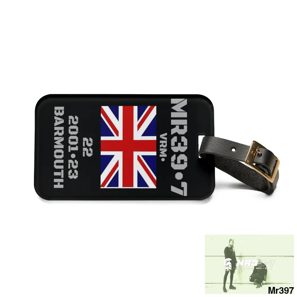 Barmouth Wales - Psycology Mr39-7 2001•23 Luggage Tag 2.4’’ × 4’’ Accessories