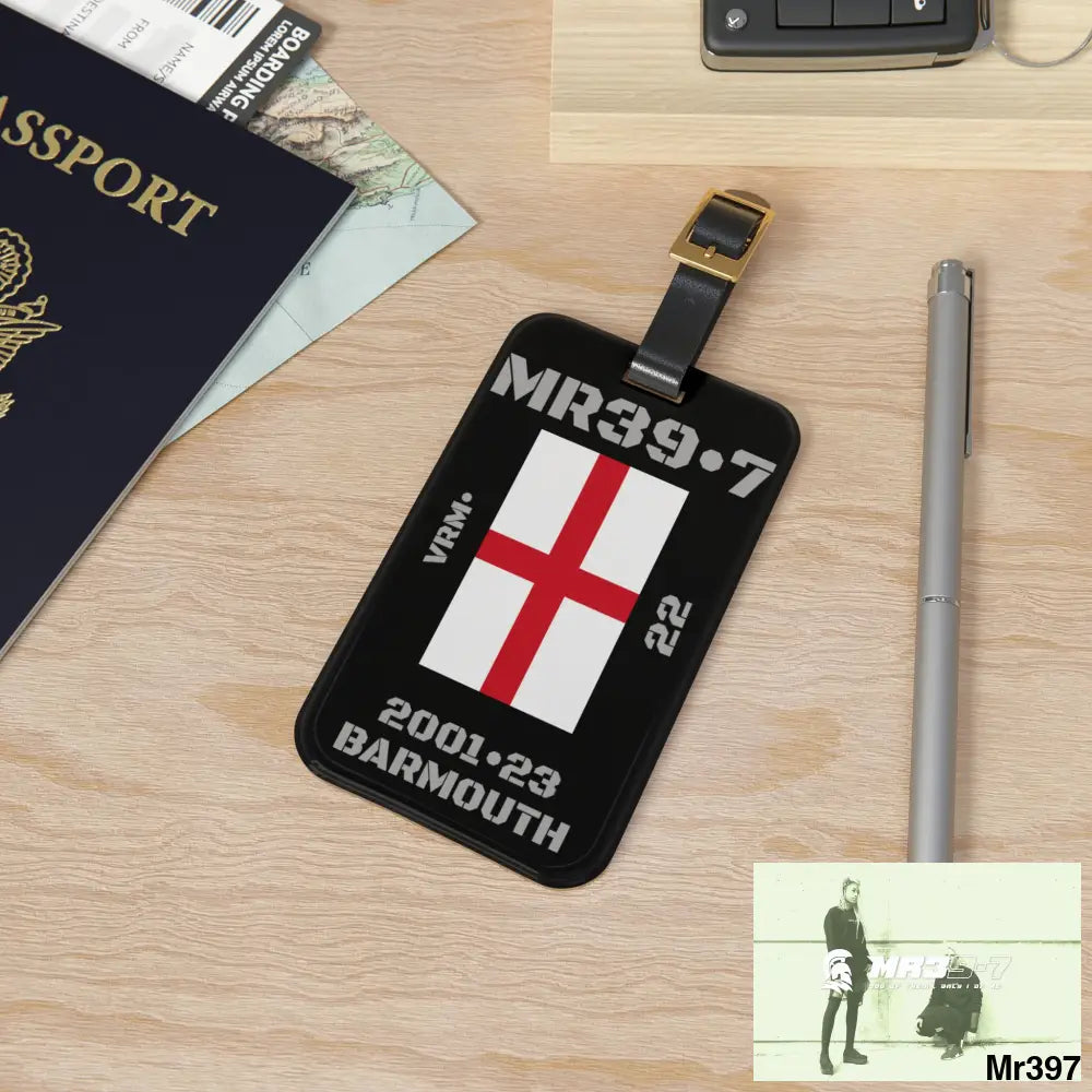 Barmouth Wales - Psycology Mr39-7 2001•23 Luggage Tag 2.4’’ × 4’’ Accessories