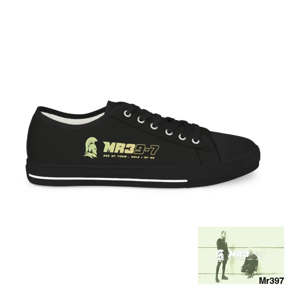 Black MR39S Men’s Low Top Sneakers Shoes