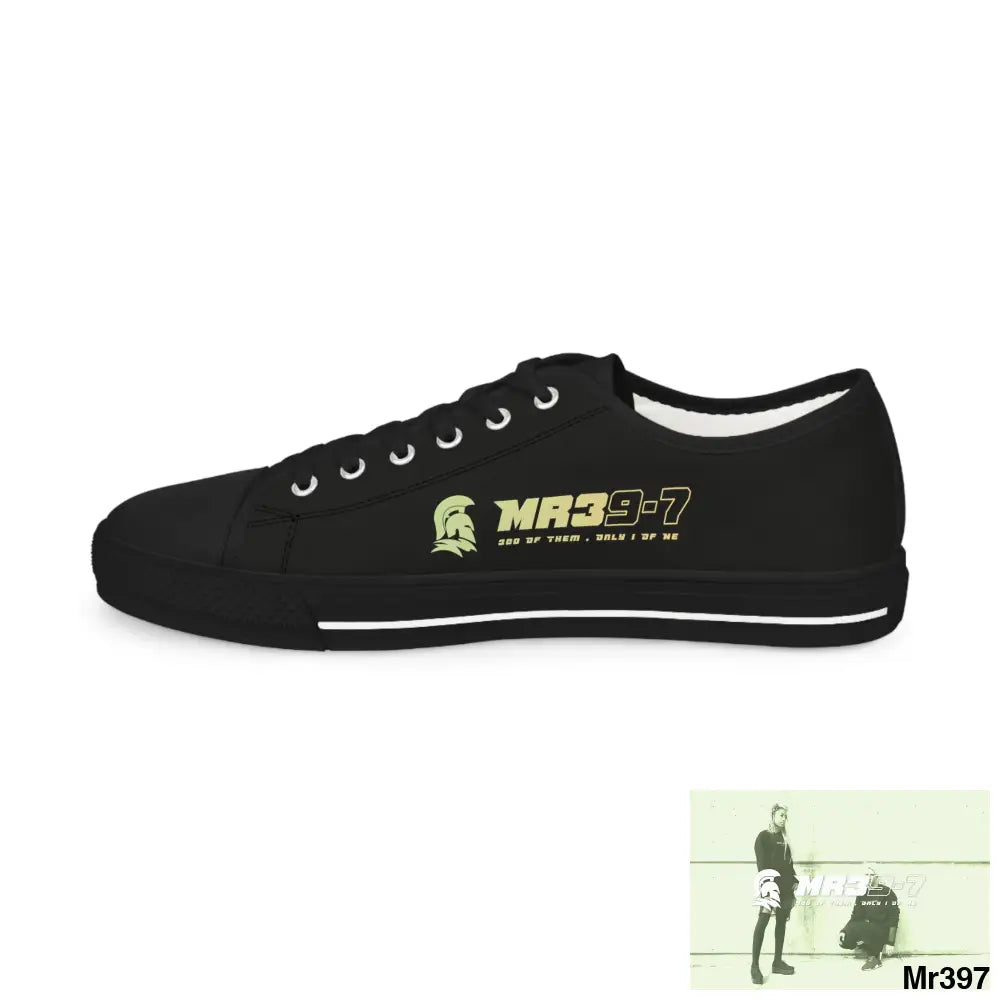 Black MR39S Men’s Low Top Sneakers Shoes