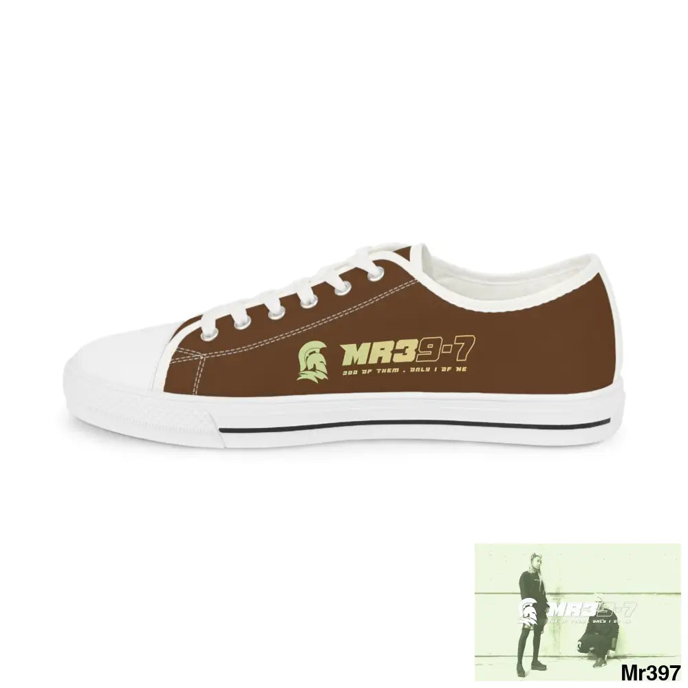 Brown MR39S Men’s Low Top Sneakers Shoes