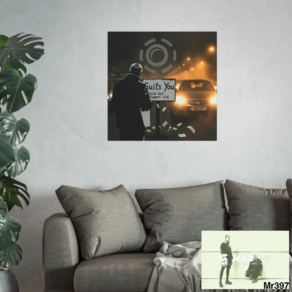 Business Creation 2006 challenging negativity into positivity no 1 Fine Art Posters Poster