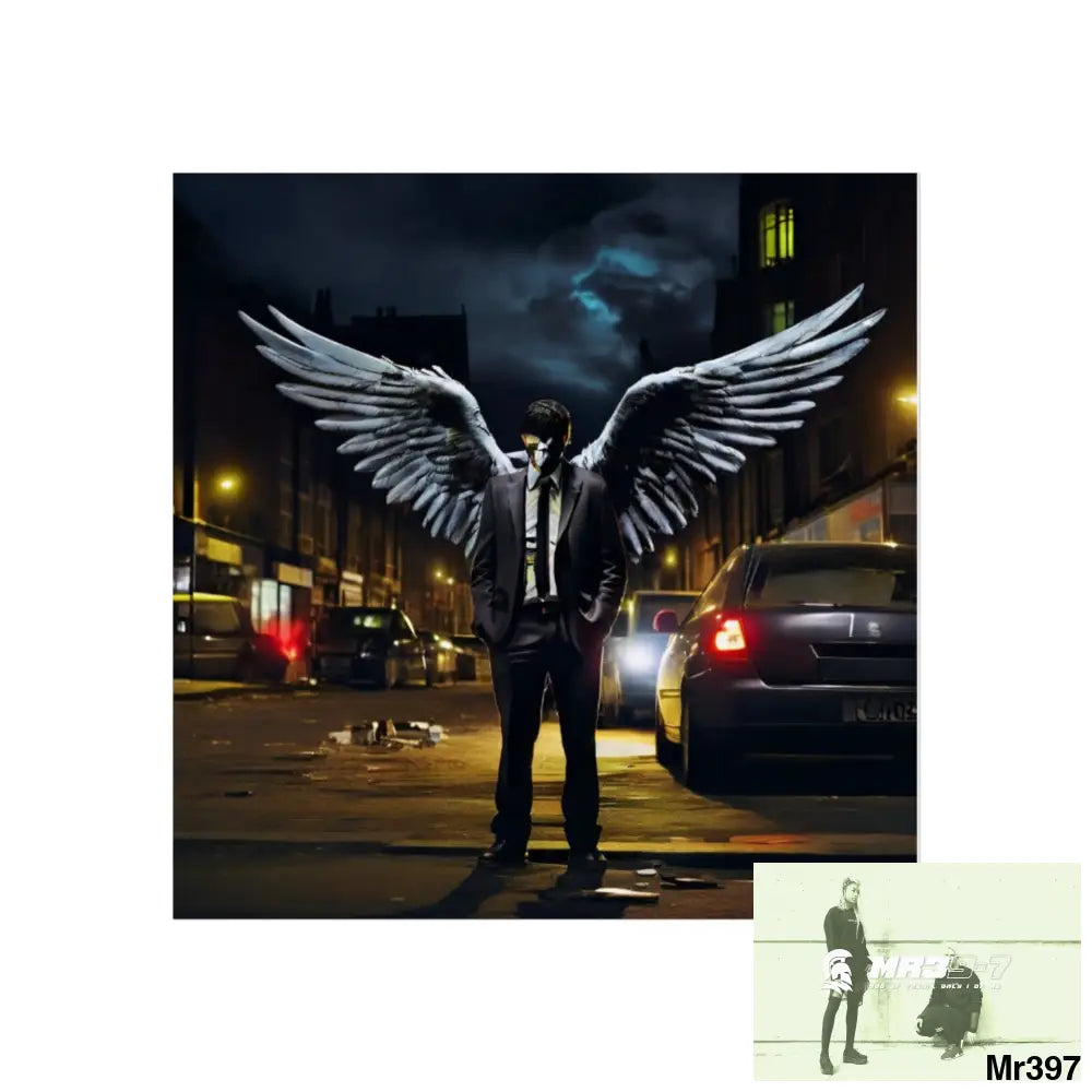 Business Creation 2006 challenging negativity into positivity no 2 Fine Art Posters 30″ x 30″ / Matte Poster