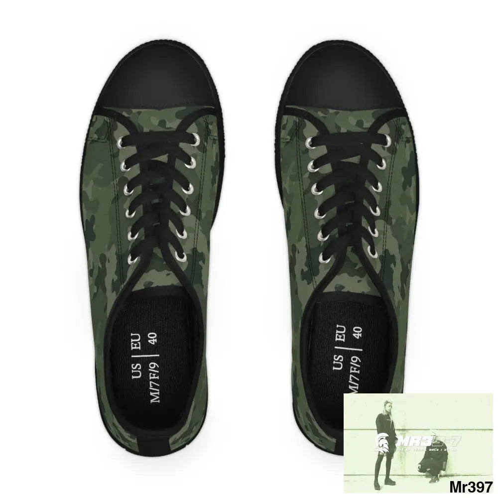 Camo no 6 Women’s Low Top Sneakers Shoes