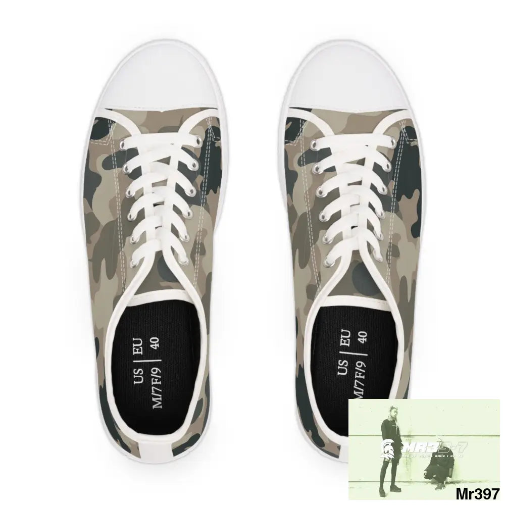 Camo no 7 Women’s Low Top Sneakers Shoes