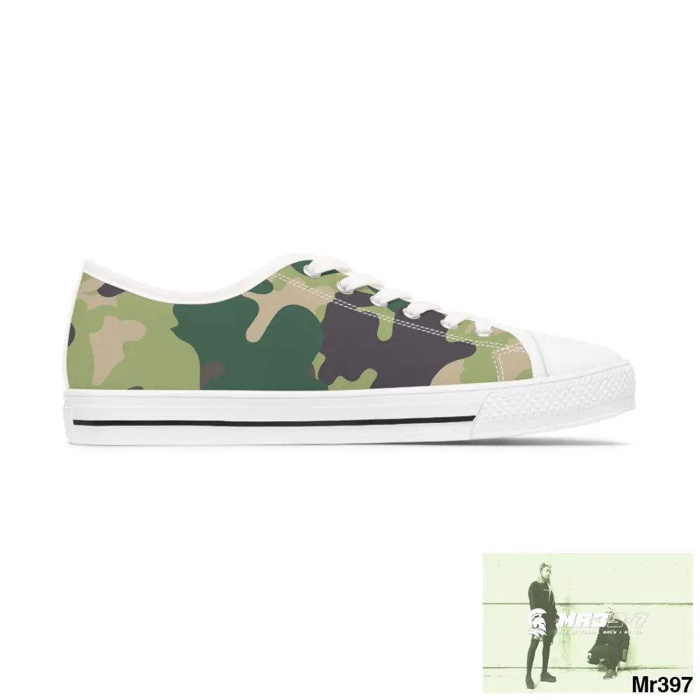 Camo no 9 Women’s Low Top Sneakers Shoes