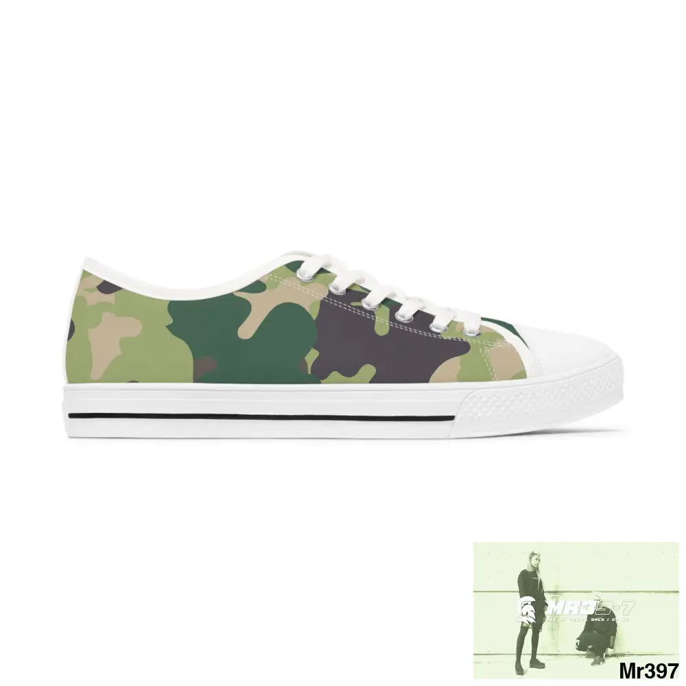 Camo no 9 Women’s Low Top Sneakers Shoes