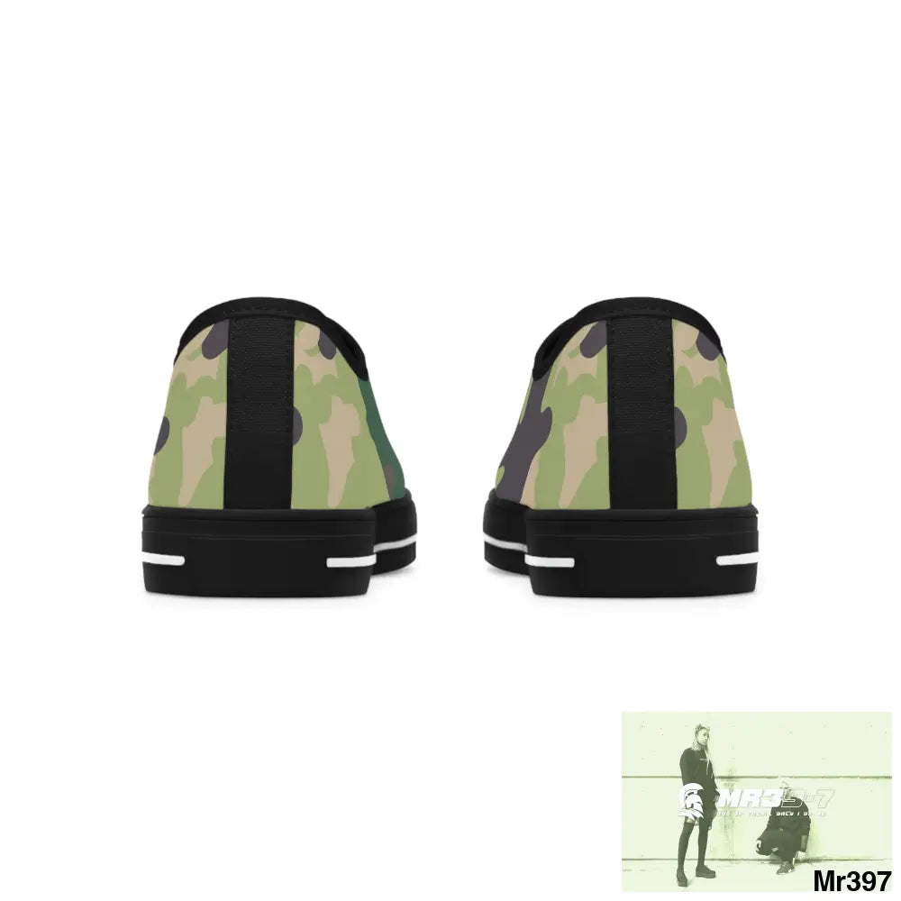 Camo no 9 Women’s Low Top Sneakers Shoes