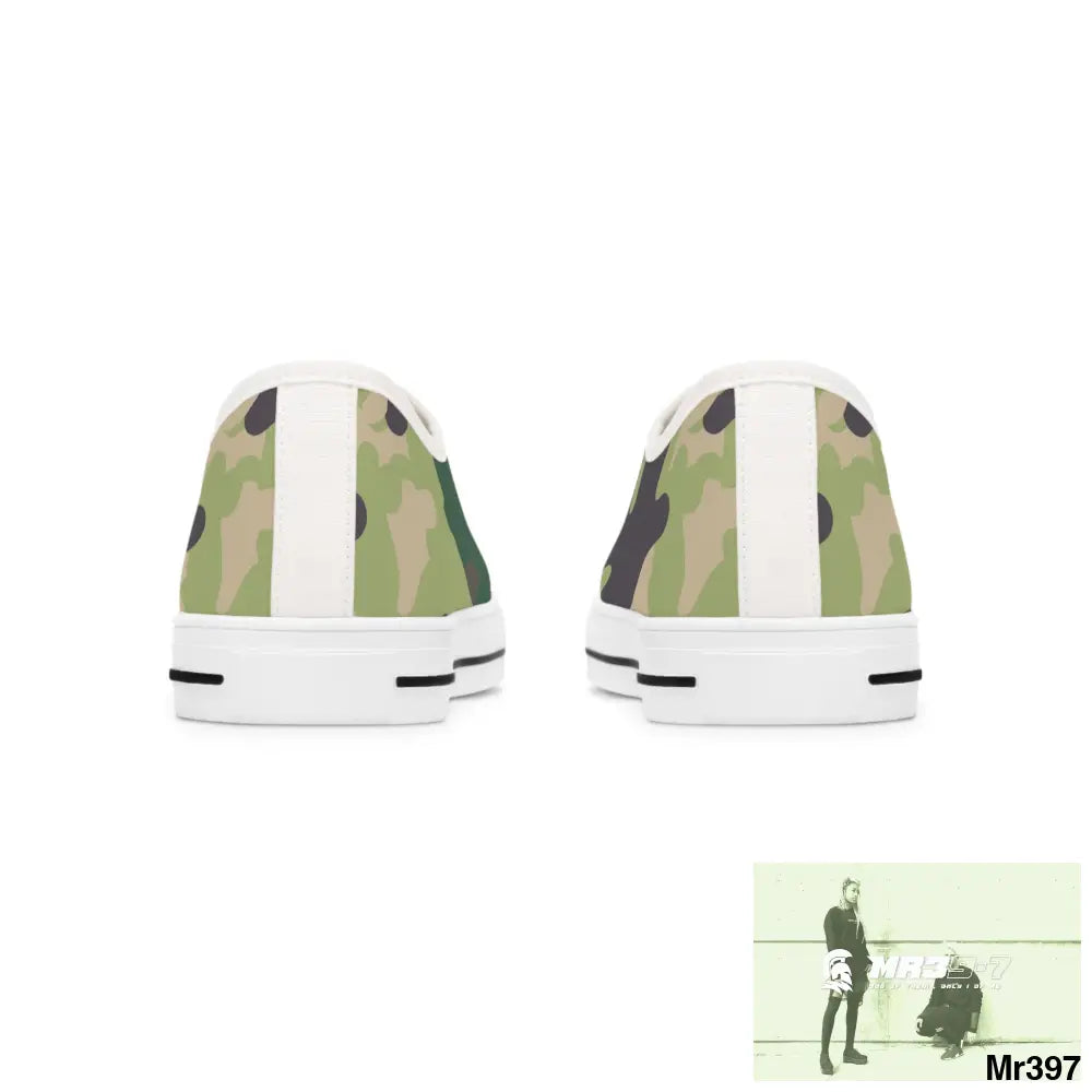 Camo no 9 Women’s Low Top Sneakers Shoes