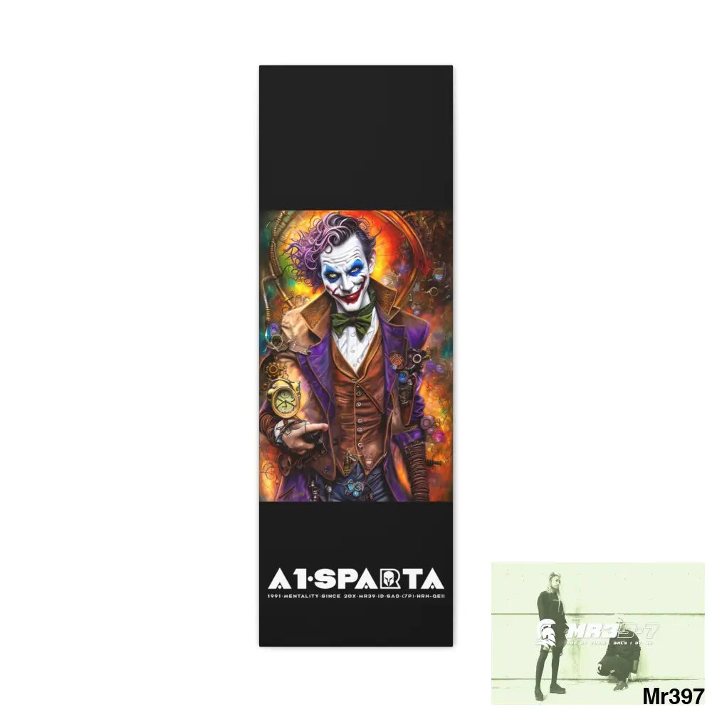 Canvas Gallery Wraps A1.Sparta Steampunk Joker Hearts Tribal Fractal Canvas