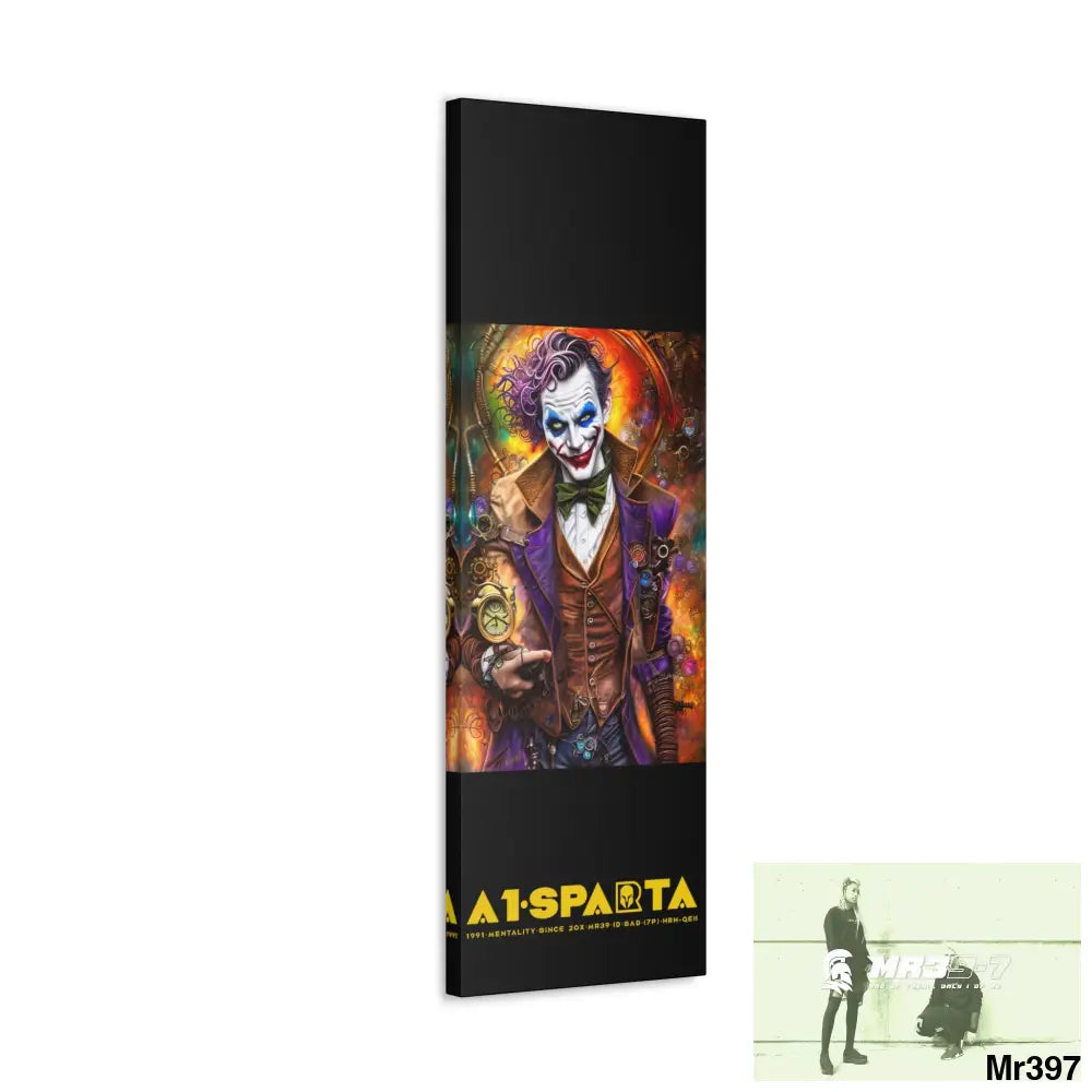 Canvas Gallery Wraps A1.Sparta Steampunk Joker Hearts Tribal Fractal Canvas