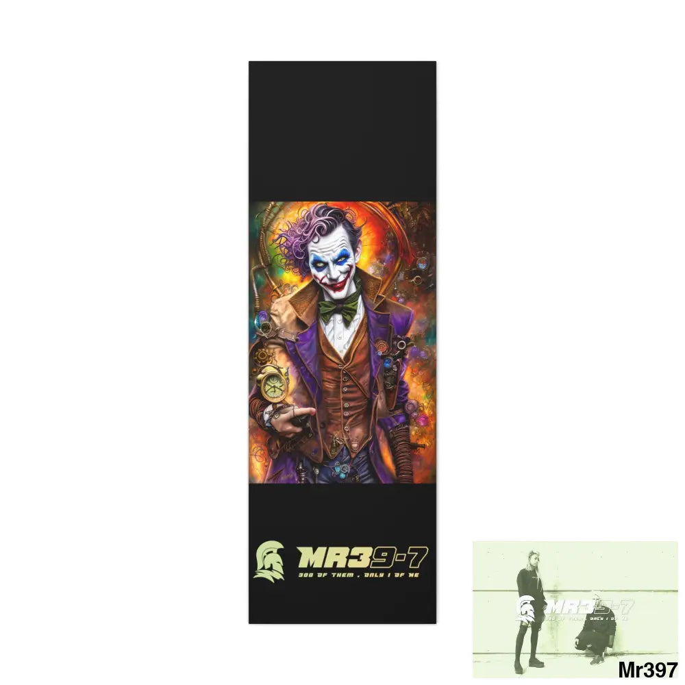 Canvas Gallery Wraps MR39 Steampunk Joker Hearts Tribal Fractal Canvas