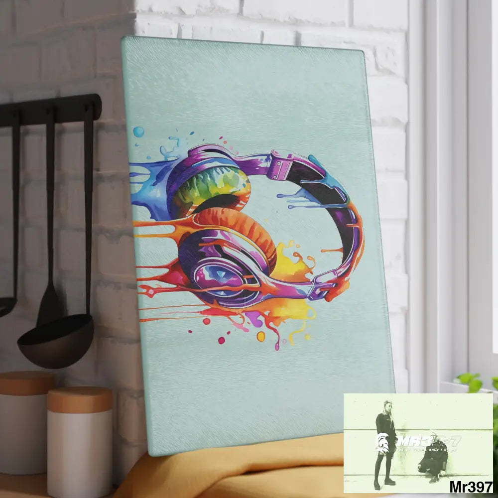 Clear Glass Cutting Board Home Decor