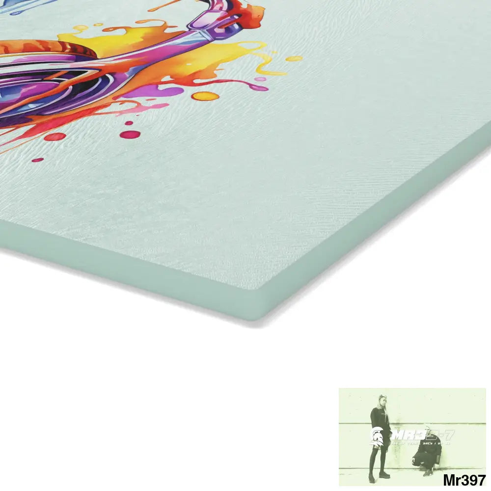 Clear Glass Cutting Board Home Decor