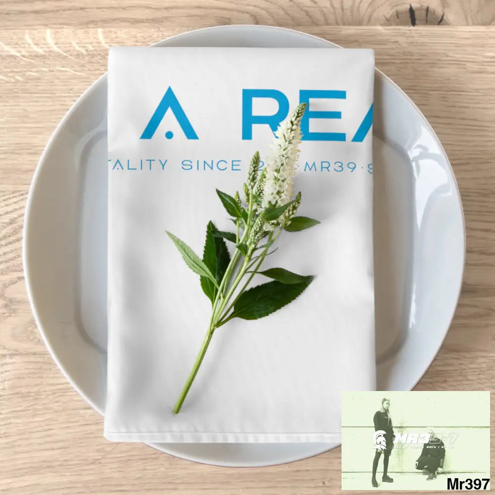 Copy of A1 4 A Reason Napkins 4-piece set / White / 19’’ × 19’’ Accessories