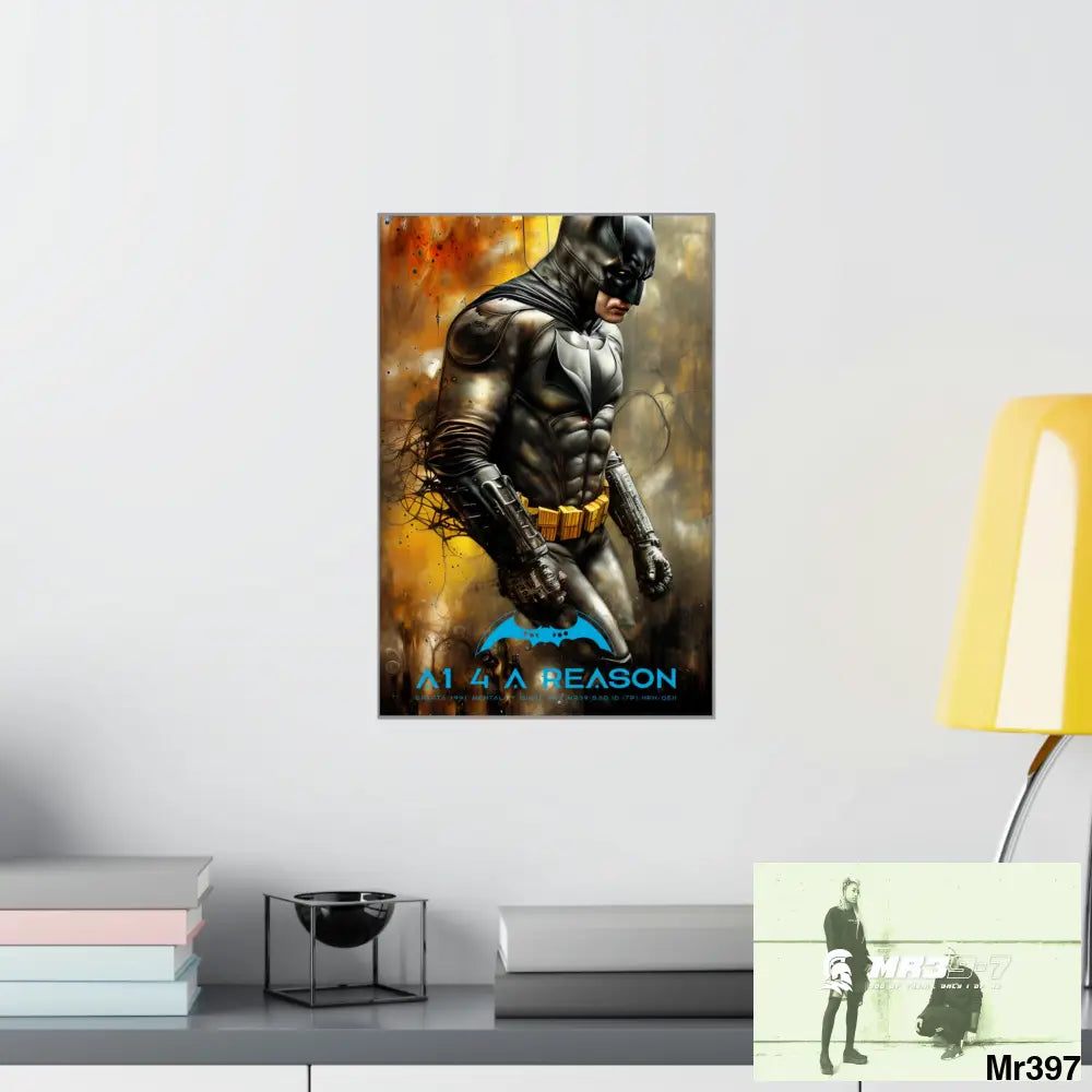 Copy of A1 4 A reason Super Resolution Batpain Steampunk Graphic Matte Vertical Posters 12″ x 18″ / Matte Poster