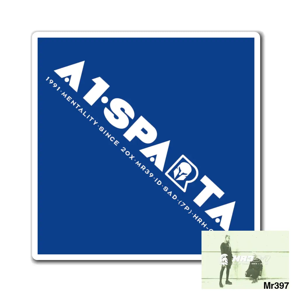 Copy of A1.Sparta Magnet 4’’ × 4’’ Paper products