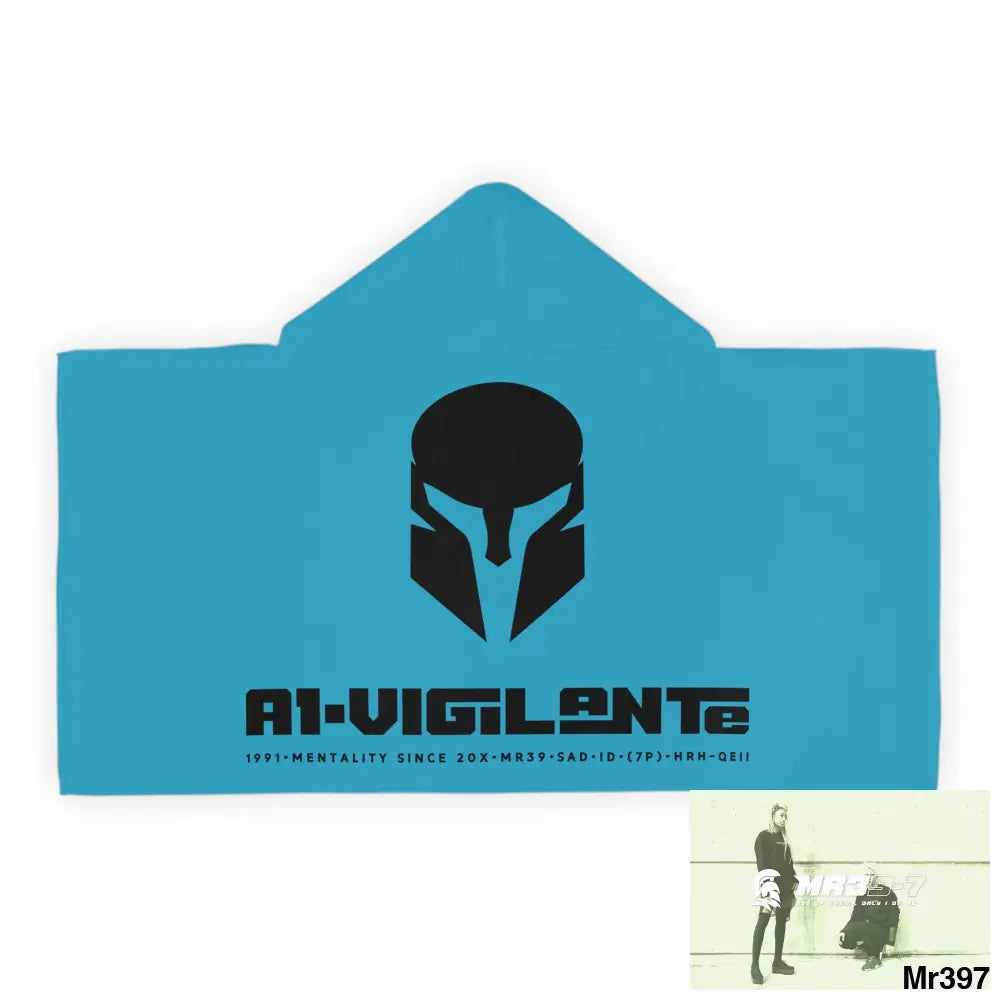 Copy of A1•Sparta Youth Hooded Towel 24’’ × 48’’ All Over Prints