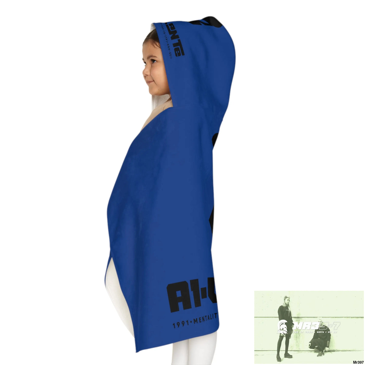Copy of A1•Sparta Youth Hooded Towel 24’’ × 48’’ All Over Prints